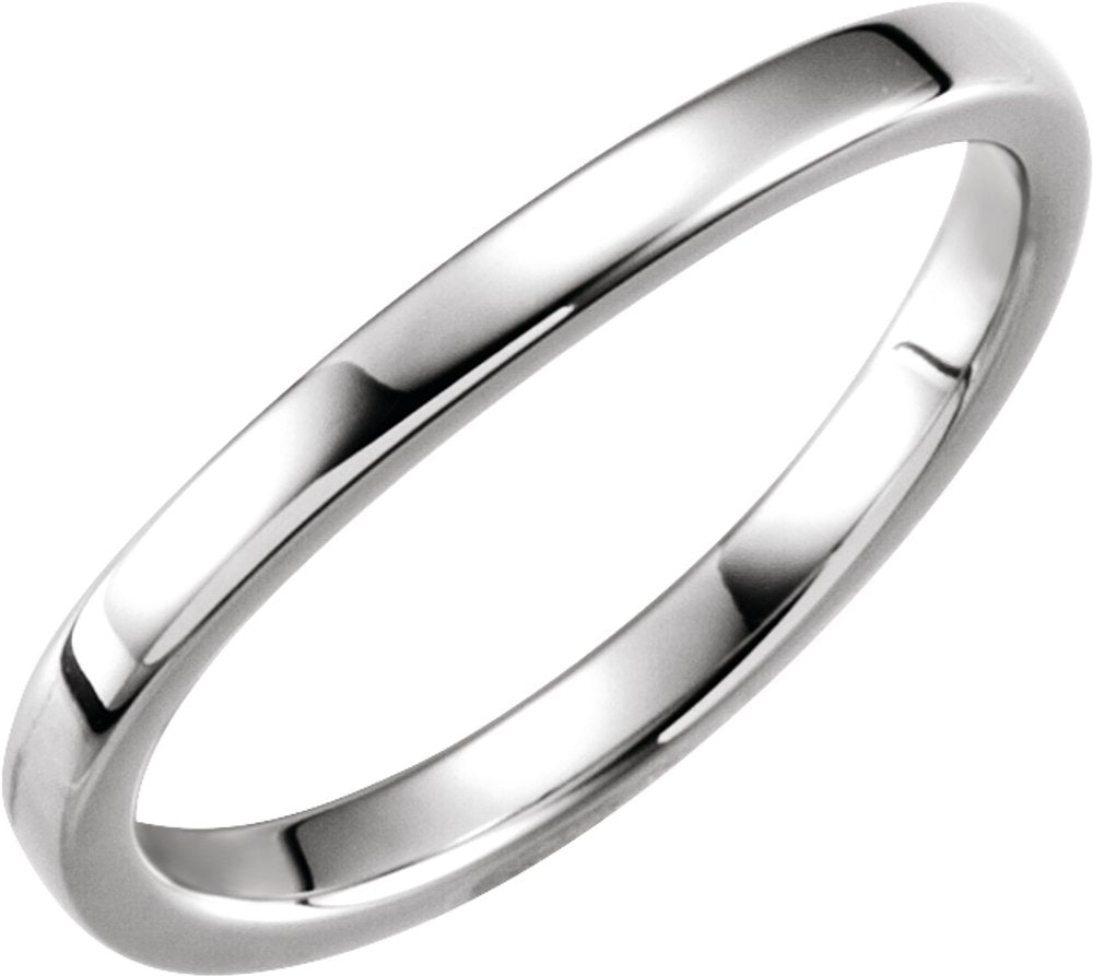 Platinum Stackable Band Size 6.5