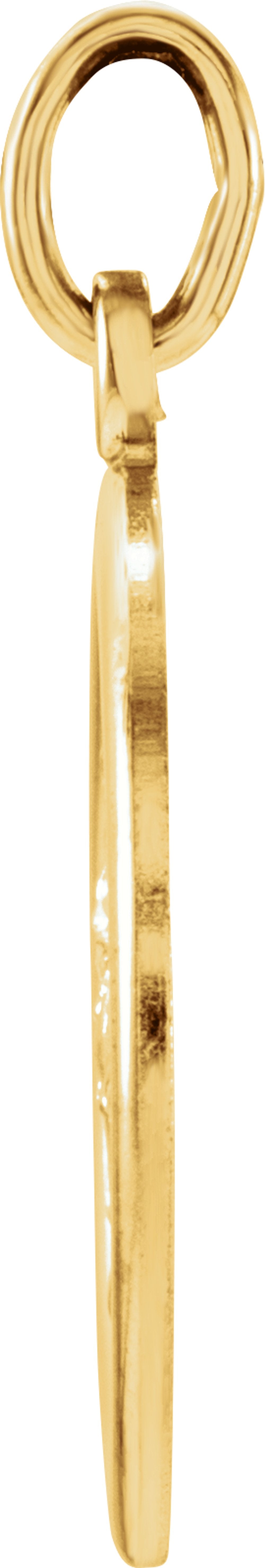14K Yellow 16 mm St. Christopher Medal