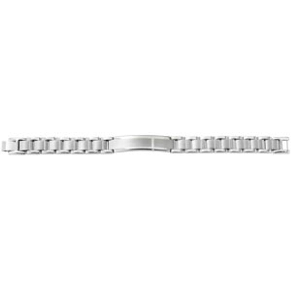 Stainless Steel 53x11.7 mm Engravable Identification 8" Bracelet
