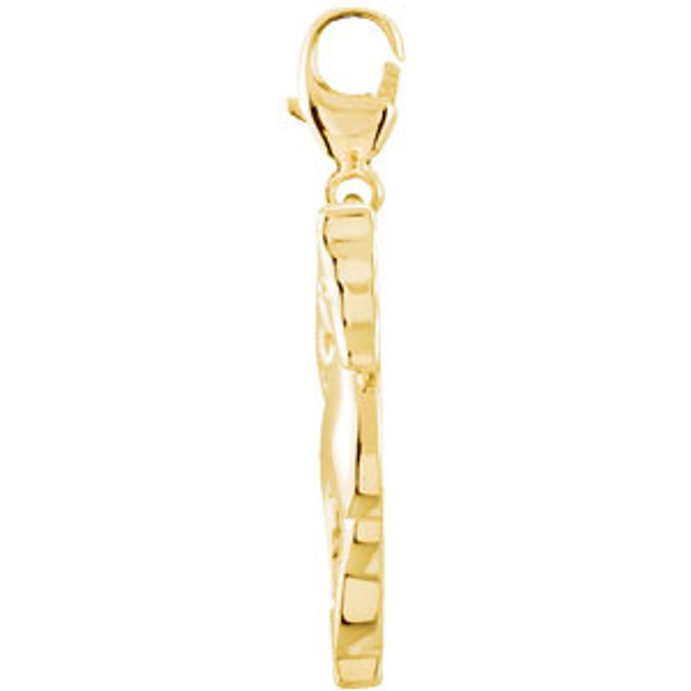 14K Yellow Gold Horse Charm/Pendant