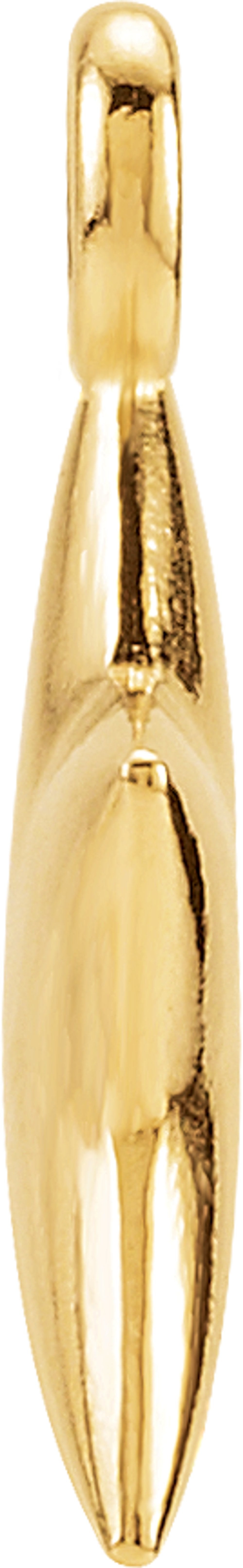 14K Yellow Gold Posh Mommy® Star Dangle
