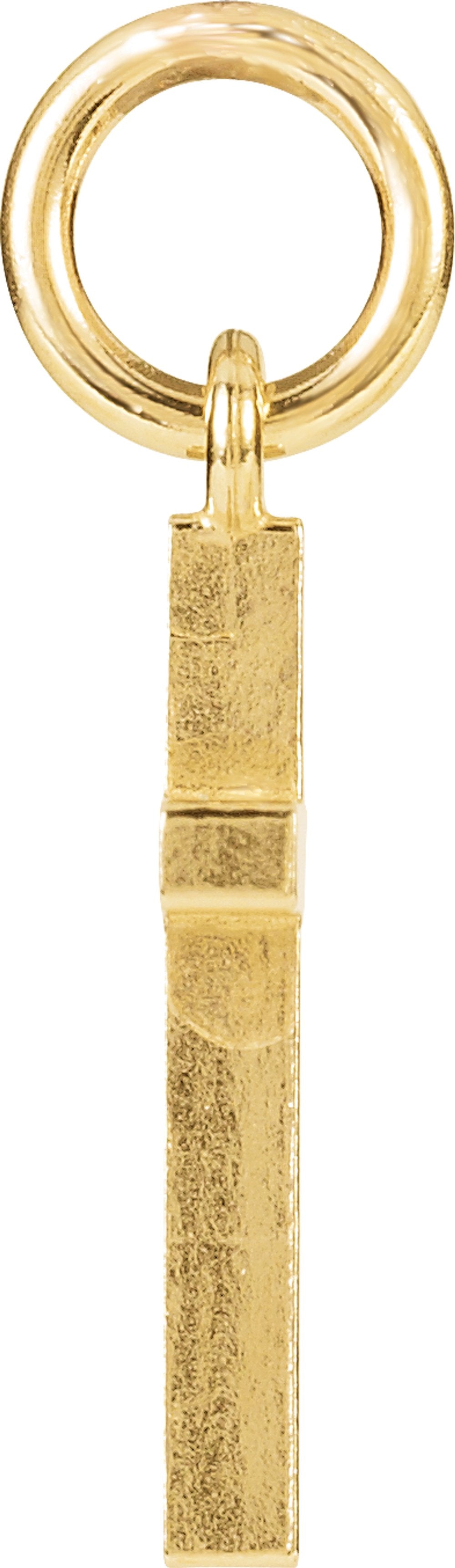 14K Yellow Gold Posh Mommy® Cross Charm/Pendant