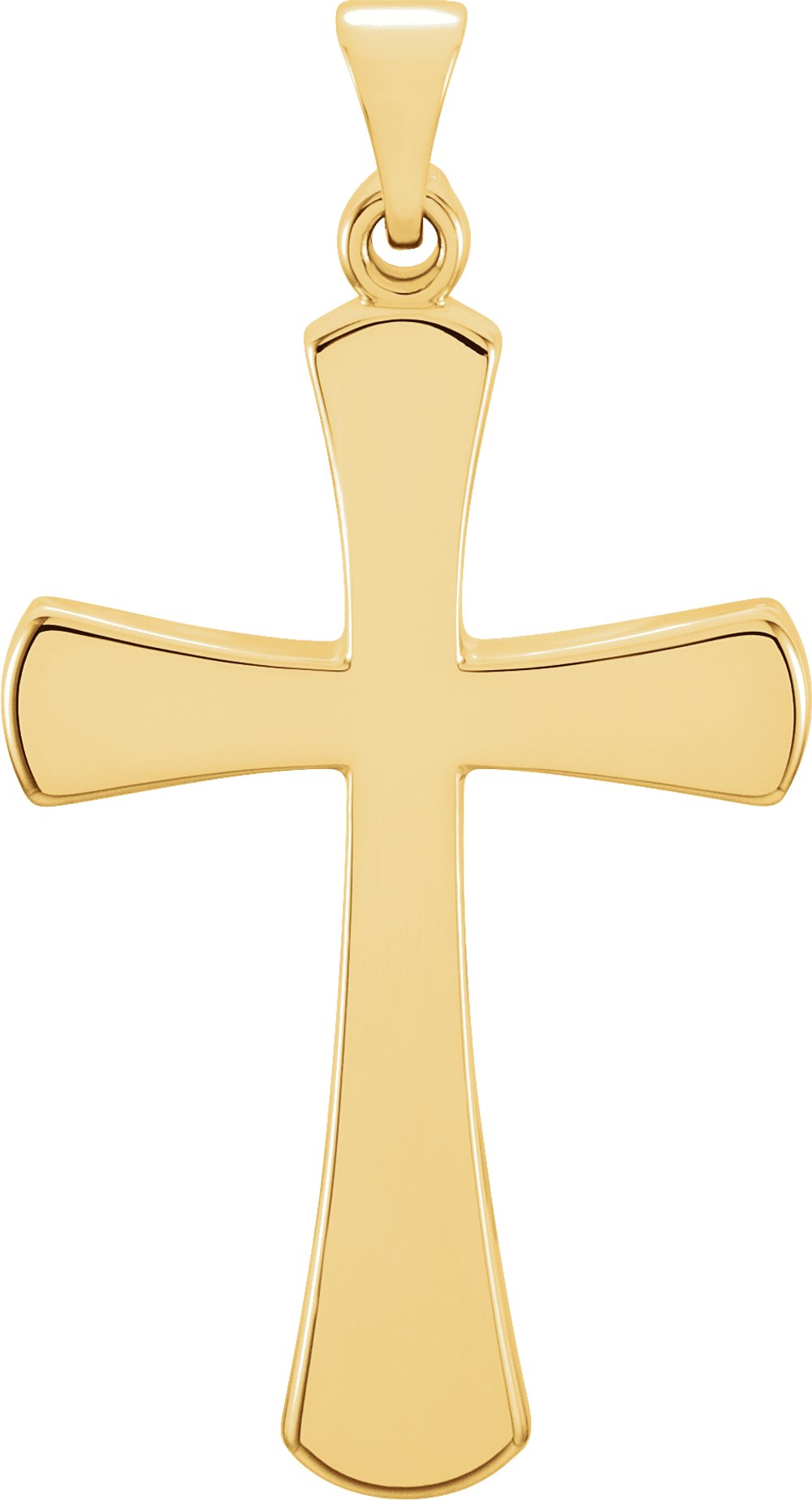 14K Yellow Gold Cross Pendant