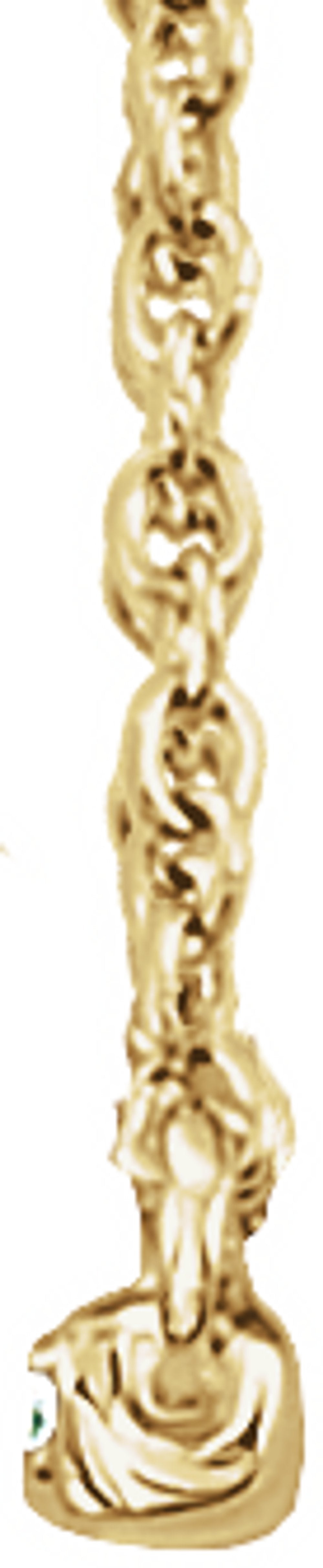 14K Yellow 1/6 CTW Lab-Grown Diamond Bar 16-18" Necklace