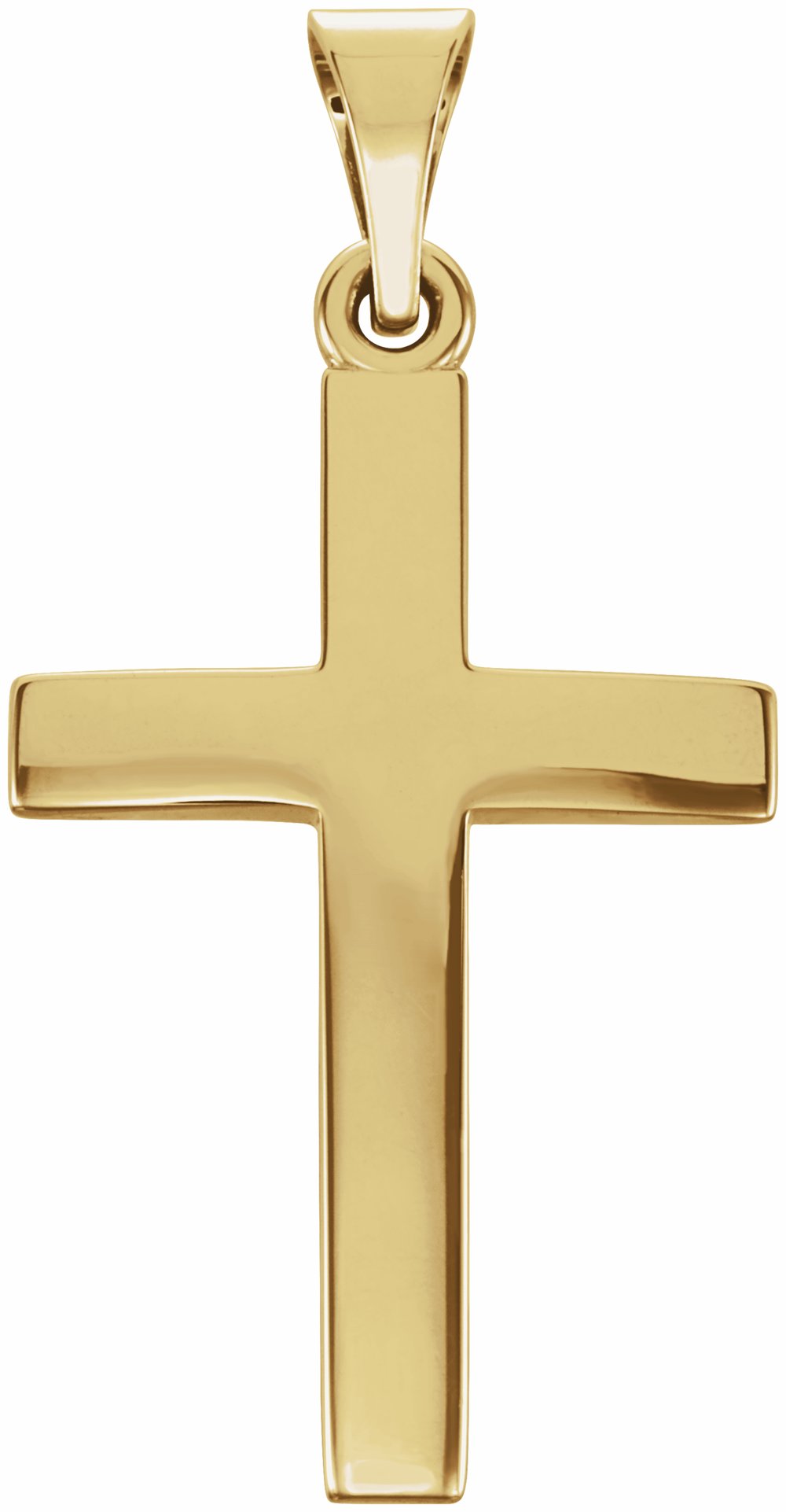 14K Yellow Gold Cross Pendant