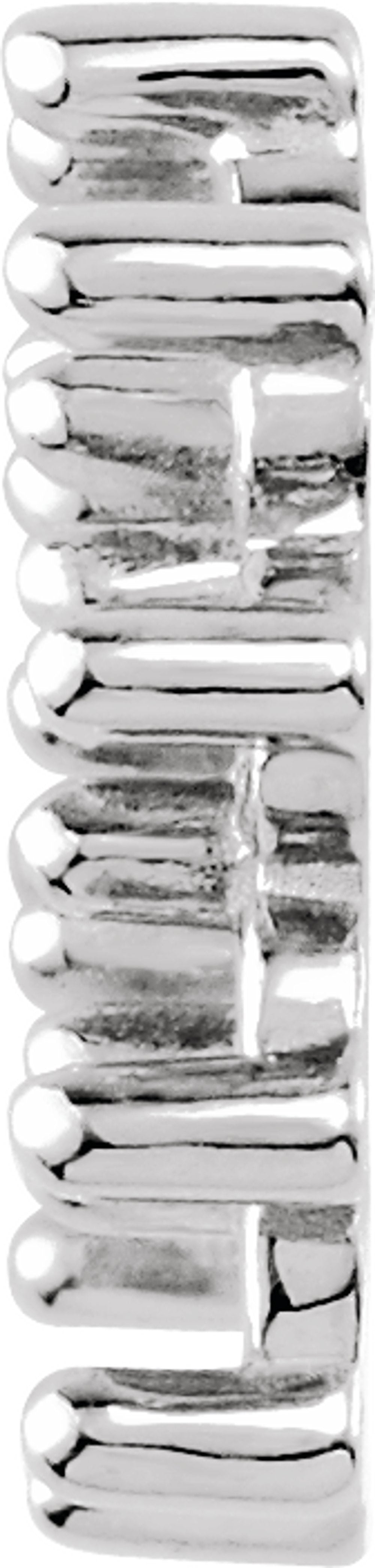 14K White Gold 1/4 CTW Diamond Earring Jackets