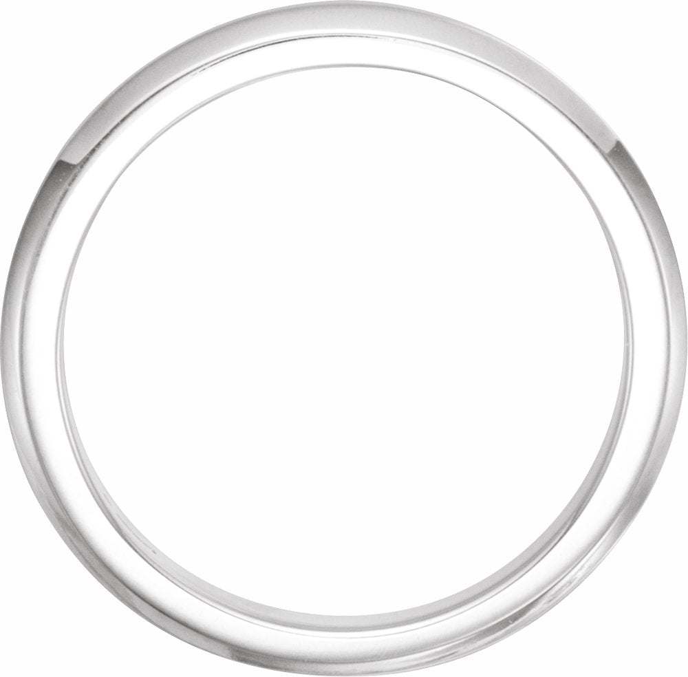 Sterling Silver Plain Stackable Ring