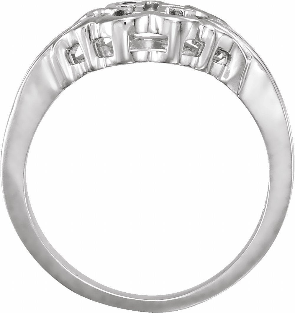 Sterling Silver Cross Chastity Rings®