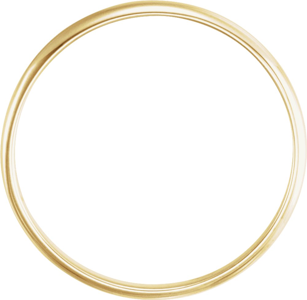 14K Yellow 2 mm Youth Ring