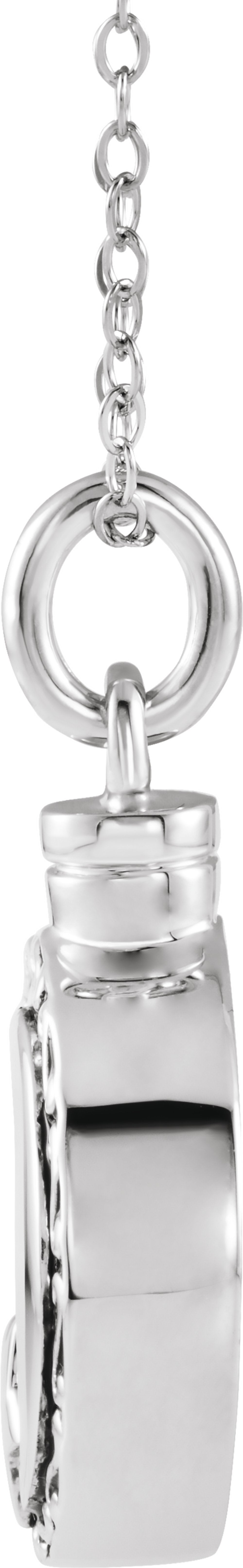 Sterling Silver So Far But Yet So Close Ash Holder 18" Necklace