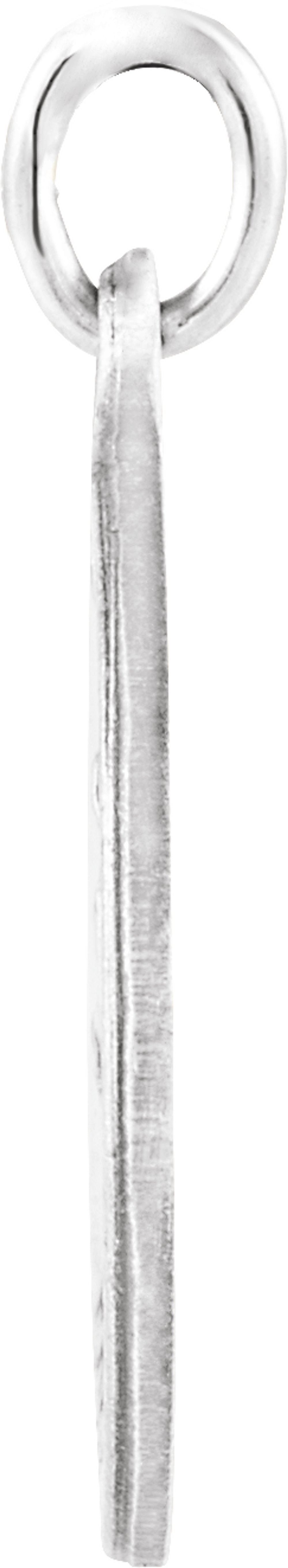 Sterling Silver 22 mm St. Luke Medal
