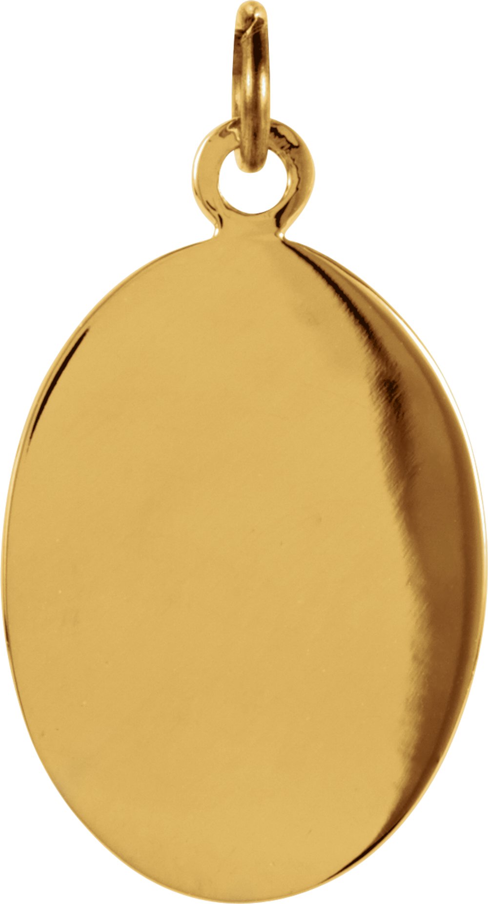 14K Yellow 15x11 mm St. Anthony of Padua Medal
