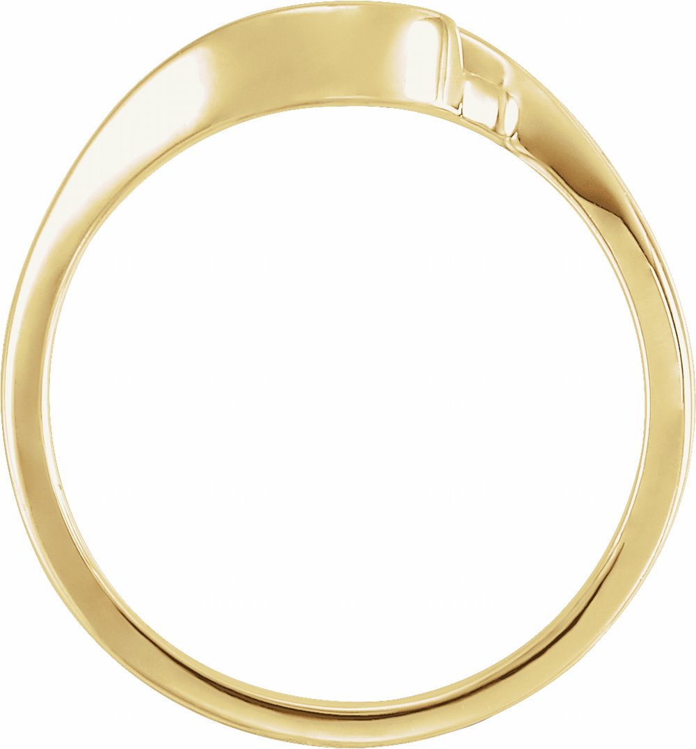 14K Yellow Remount Open Shank
