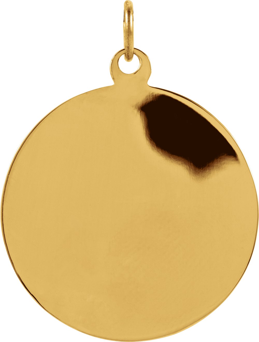 14K Yellow Gold 22 mm St. Anthony Medal