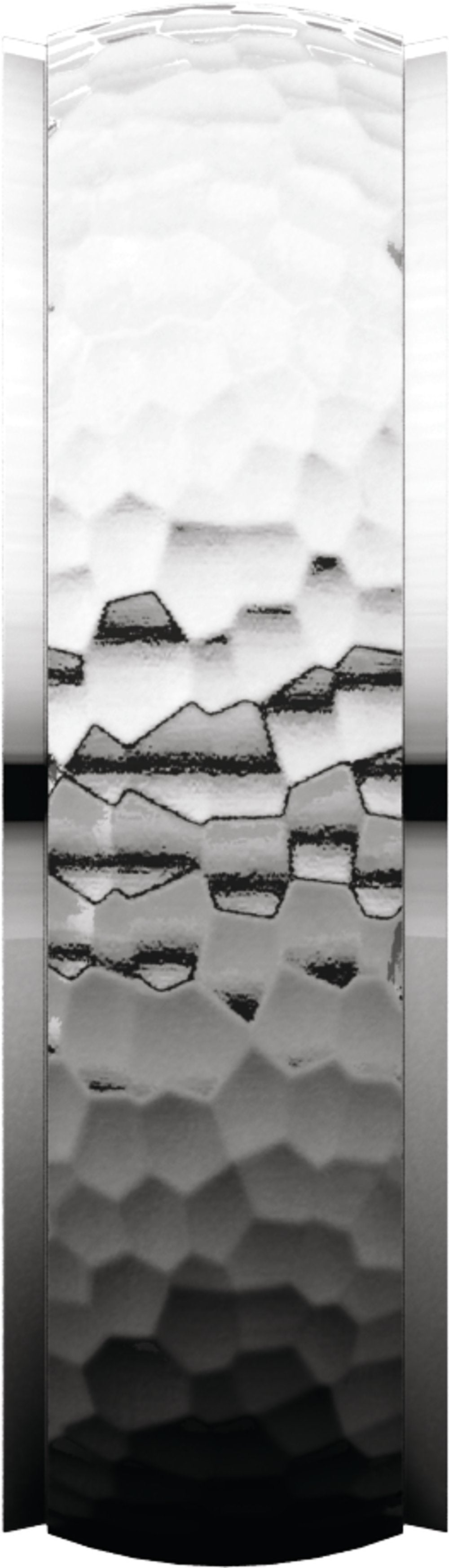 Continuum Sterling Silver 6 mm Stepped-Edge Comfort-Fit Half Round Band Size 10