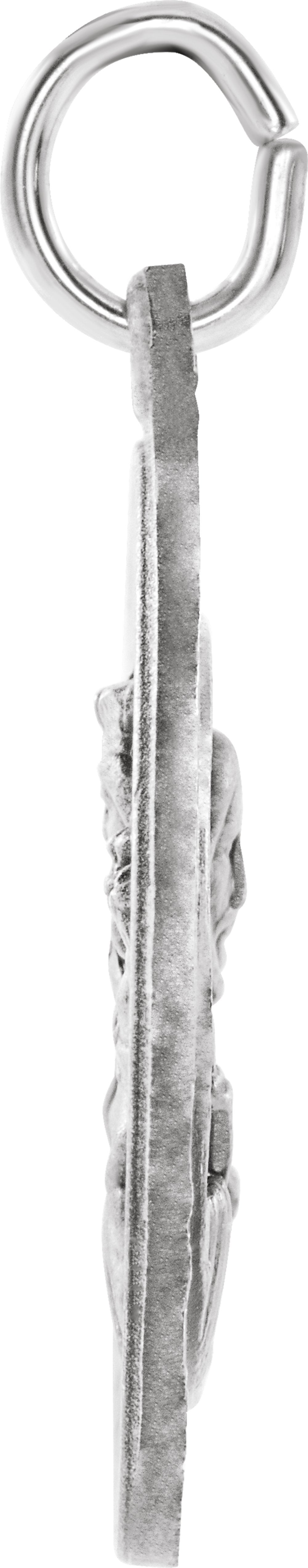 Sterling Silver 22 mm Scapular Medal