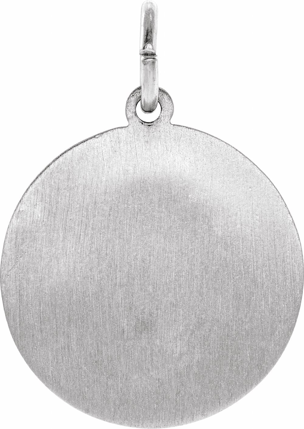 Sterling Silver 18 mm St. Joseph Medal