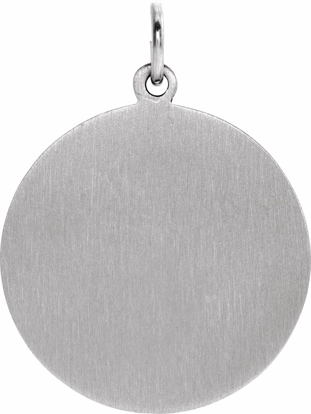 Sterling Silver 25 mm St. Joseph Medal