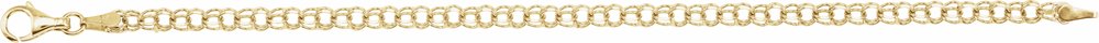 14K Yellow 3.75 mm Cable 7" Chain