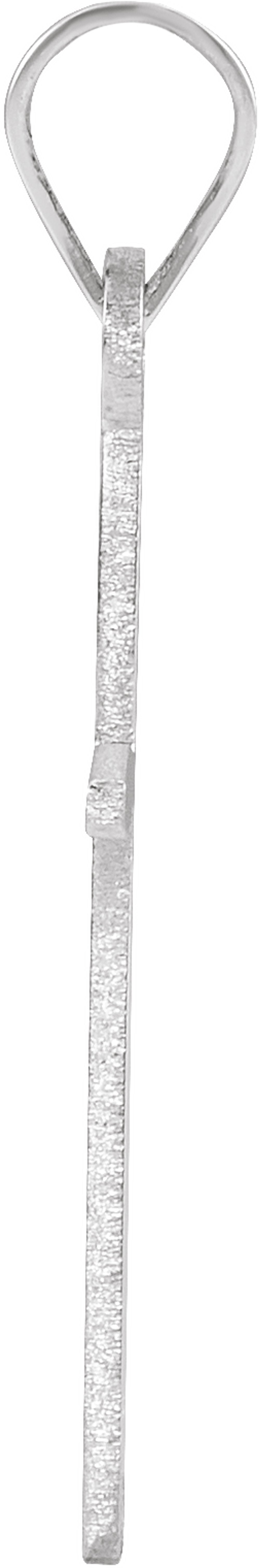 Platinum Cross Pendant