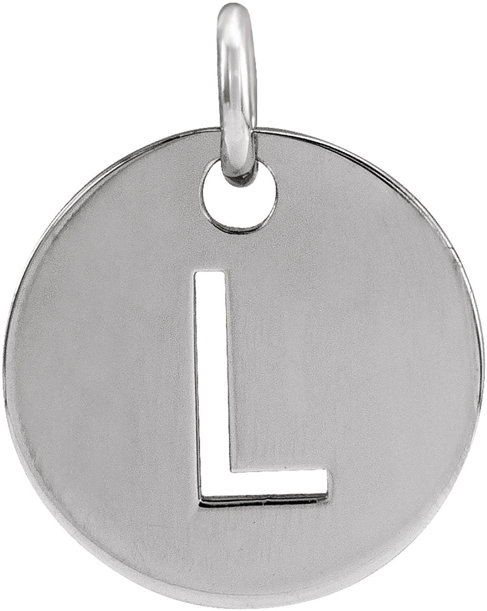 Sterling Silver Initial L Charm/Pendant