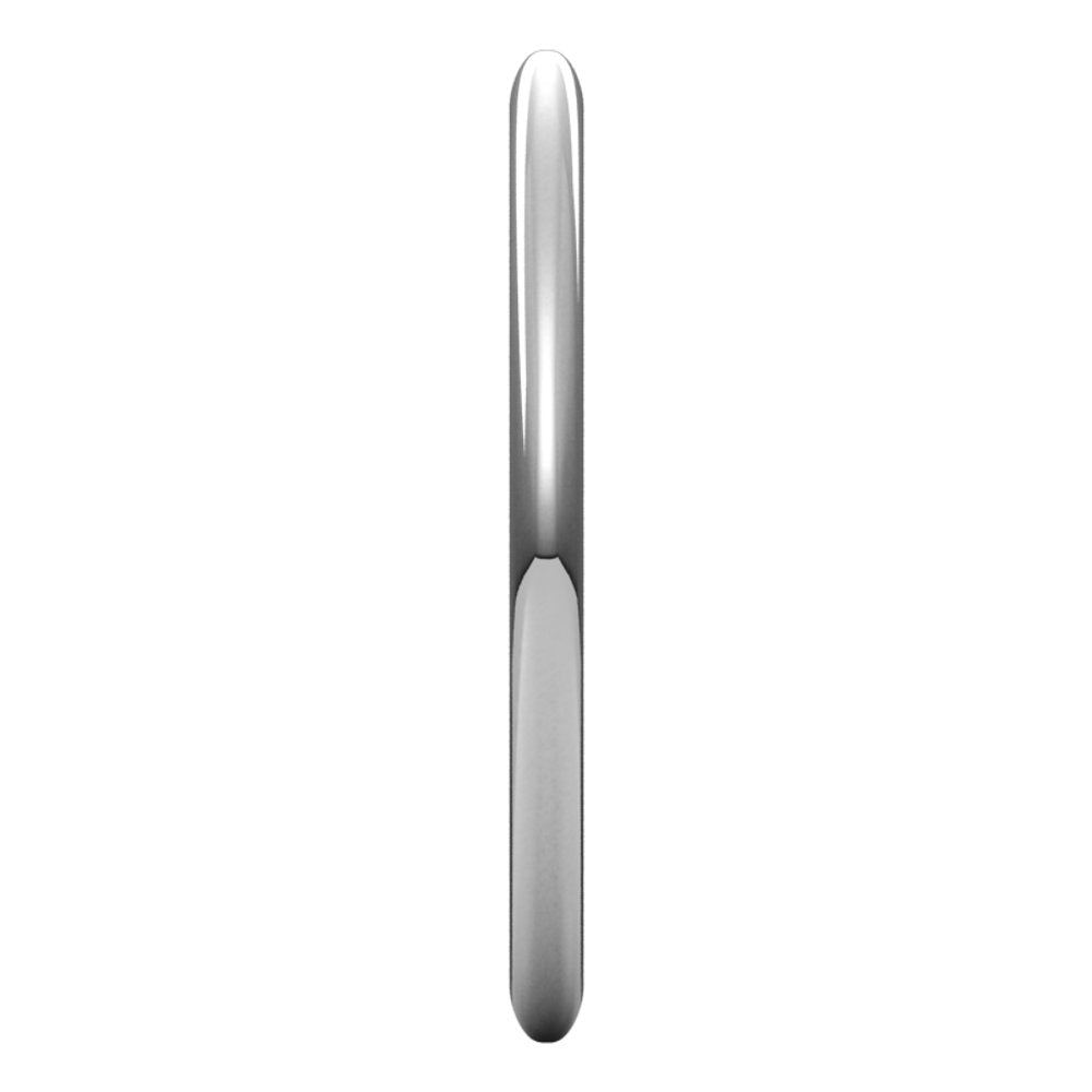Sterling Silver 1.5 mm Half Round Band