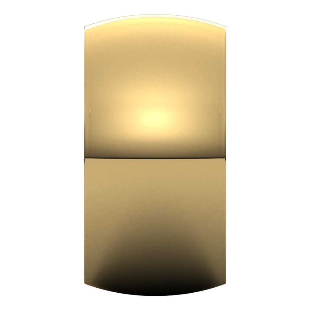 14K Yellow 11 mm Comfort-Fit Half Round Band Size 14.5