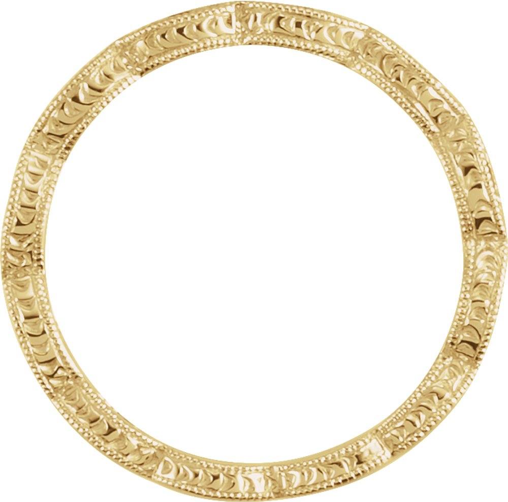 14K Yellow 1/8 CTW Natural Diamond Anniversary Band