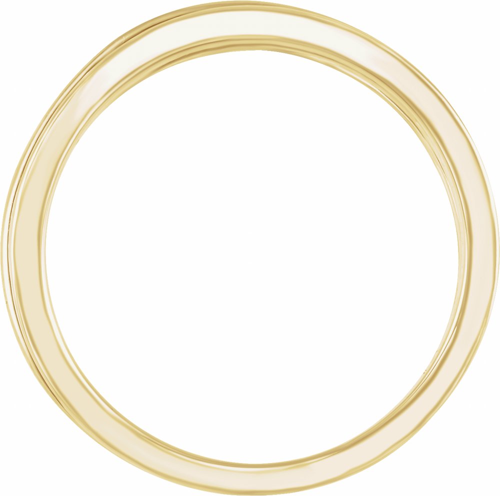 14K Yellow Gold Criss-Cross Ring