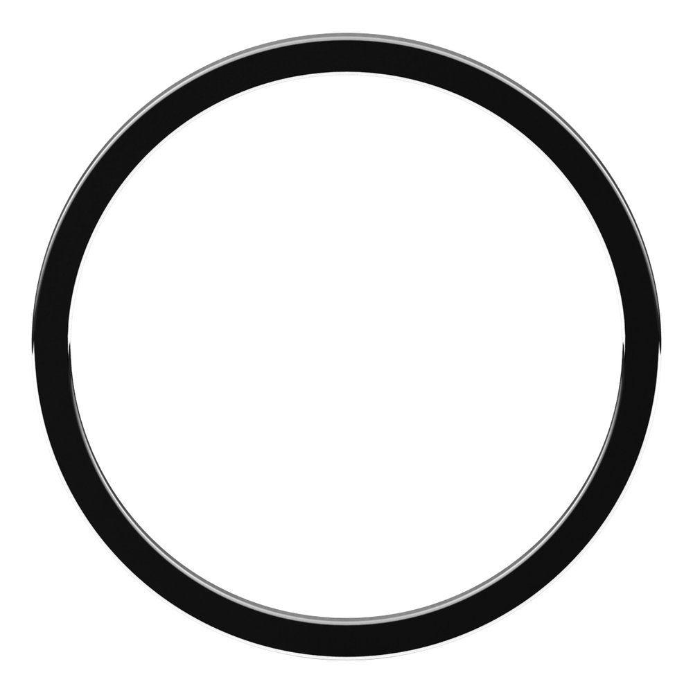 Sterling Silver 1 mm Flat Band Size 11