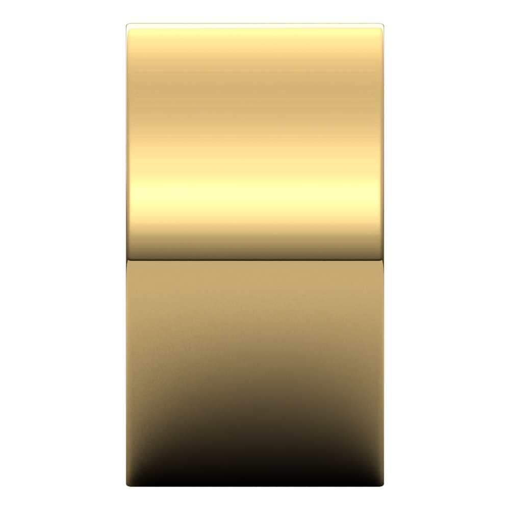 14K Yellow 11 mm Flat Band Size 11