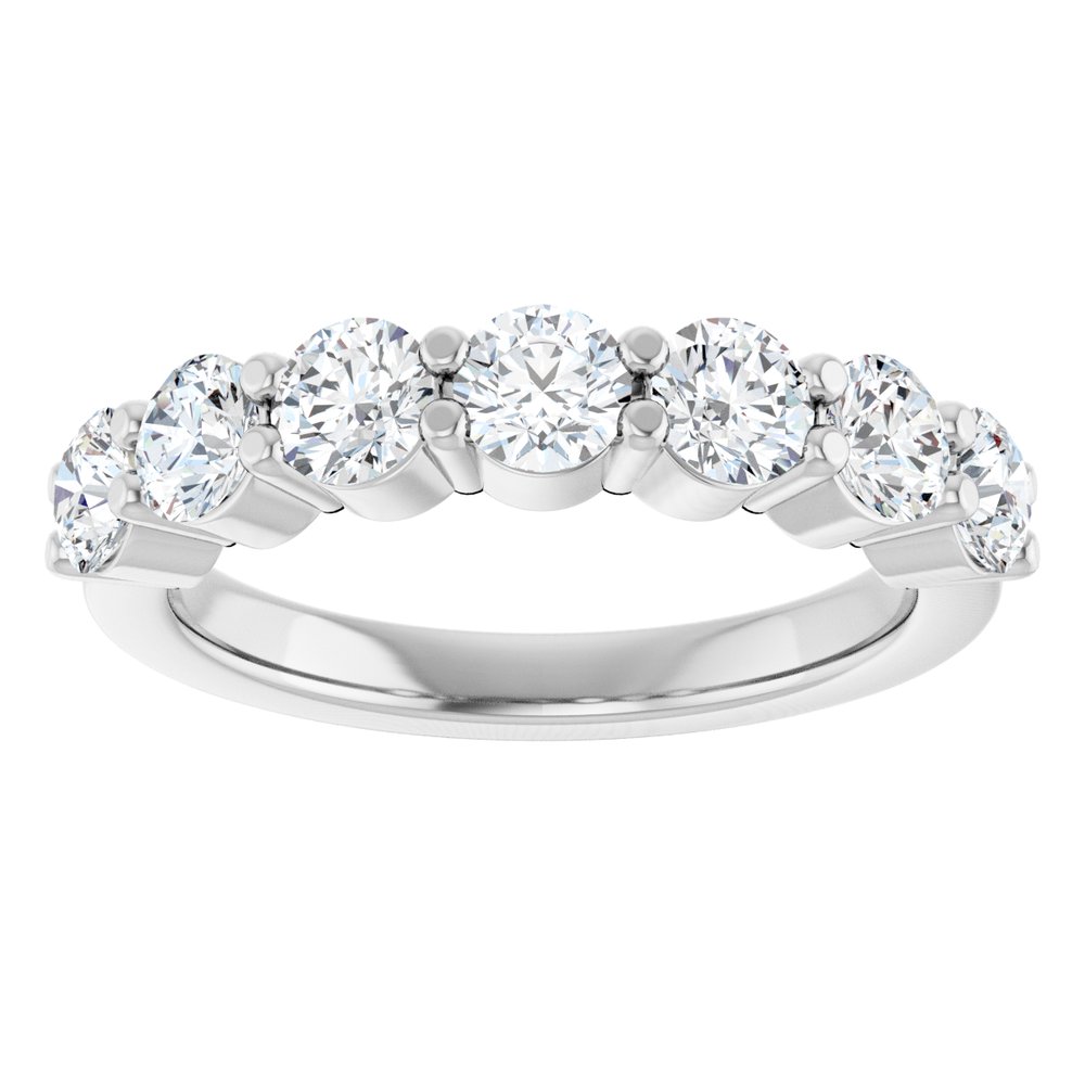 14K White Gold 1 1/2 CTW Lab-Grown Diamond Anniversary Band