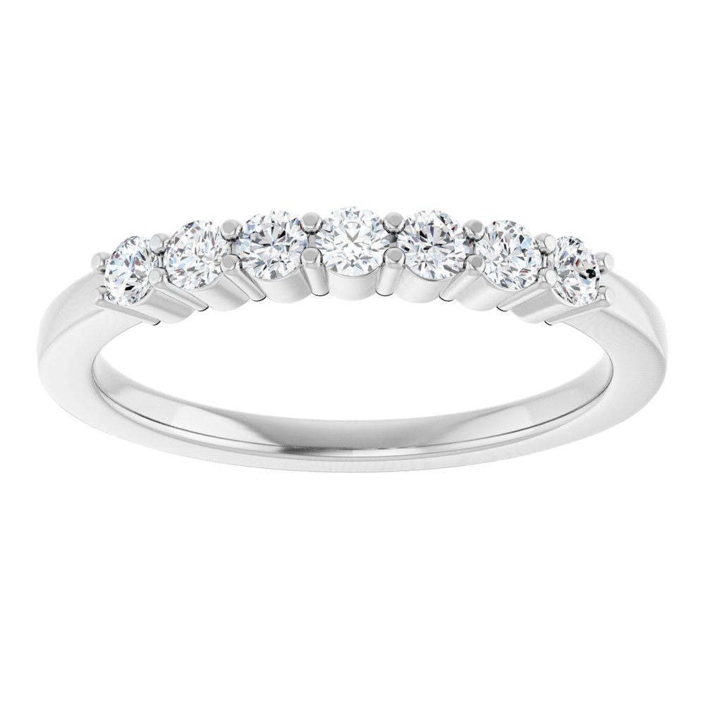 Platinum 1/3 CTW Lab-Grown Diamond Anniversary Band