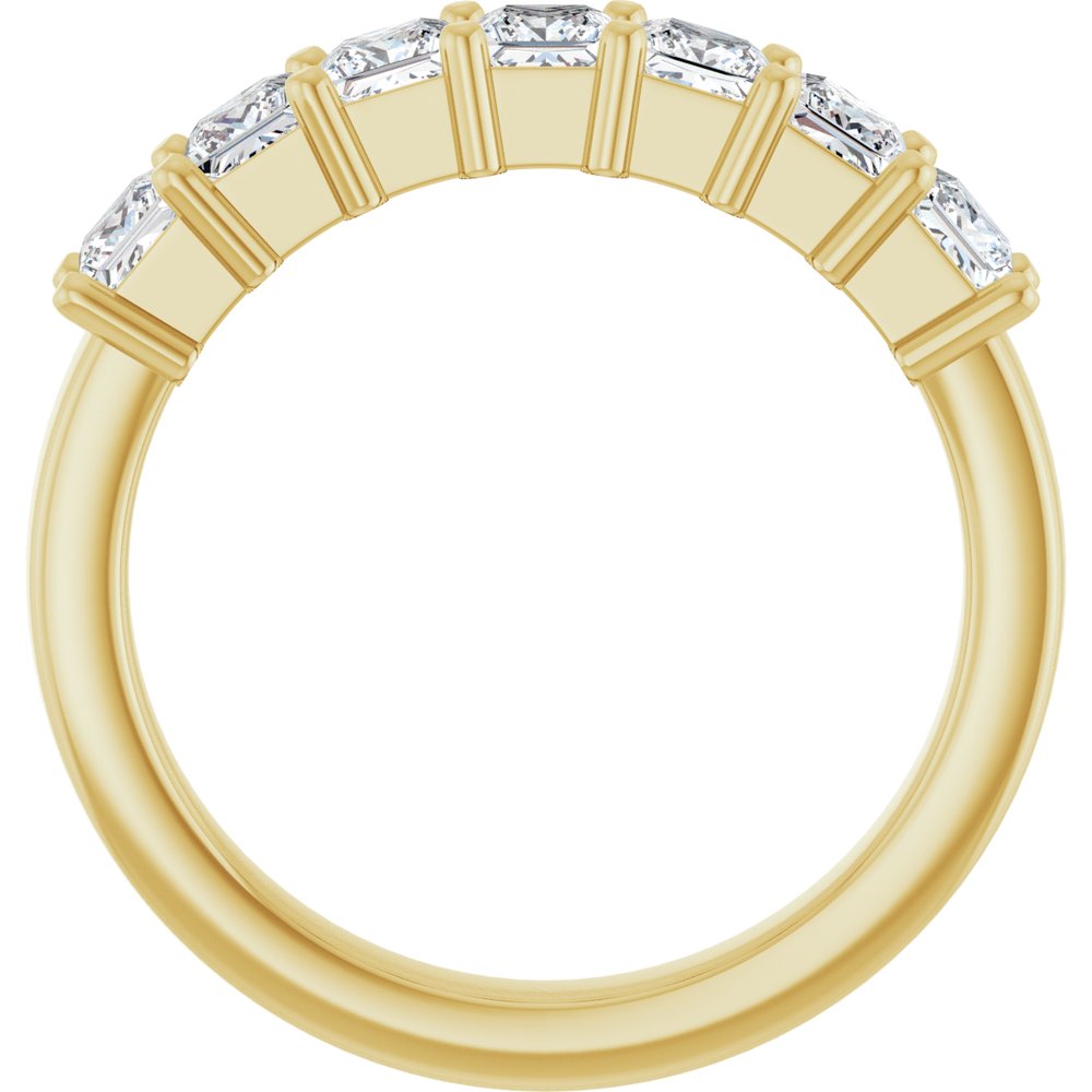 14K Yellow Gold 1 1/6 CTW Lab-Grown Diamond Anniversary Band