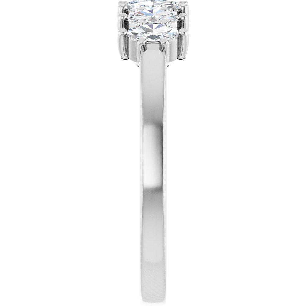 14K White Gold 1/2 CTW Lab-Grown Diamond Anniversary Band