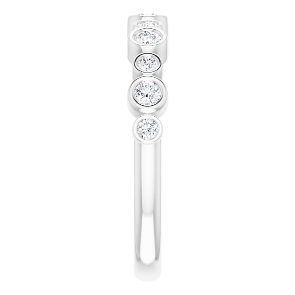 14K White Gold 1/3 CTW Natural Diamond Ring