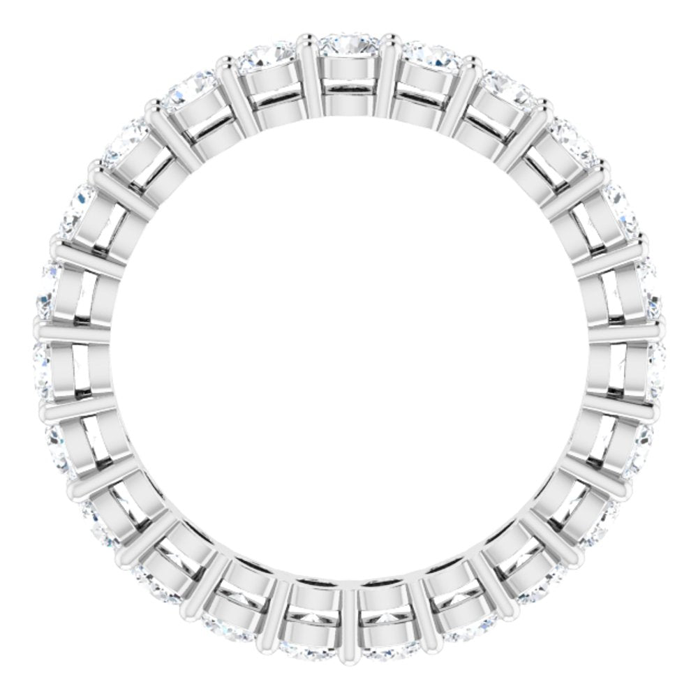 14K White Gold 1 7/8 CTW Lab-Grown Diamond Eternity Band Size 6.5
