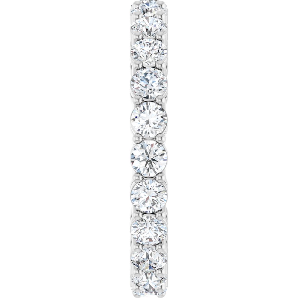 14K White Gold 1 7/8 CTW Lab-Grown Diamond Eternity Band Size 7
