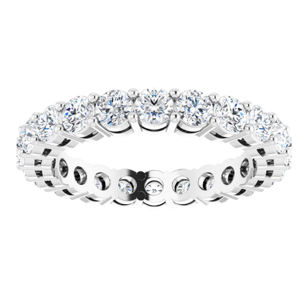 14K White Gold 1 3/4 CTW Lab-Grown Diamond Eternity Band