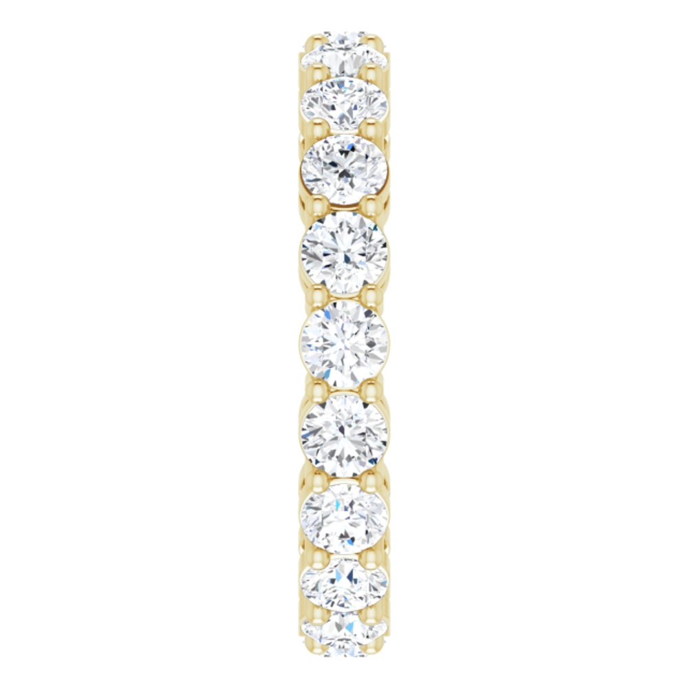14K Yellow 1 3/4 CTW Lab-Grown Diamond Eternity Band