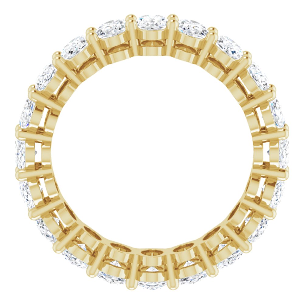 14K Yellow Gold 3 5/8 CTW Lab-Grown Diamond Eternity Band