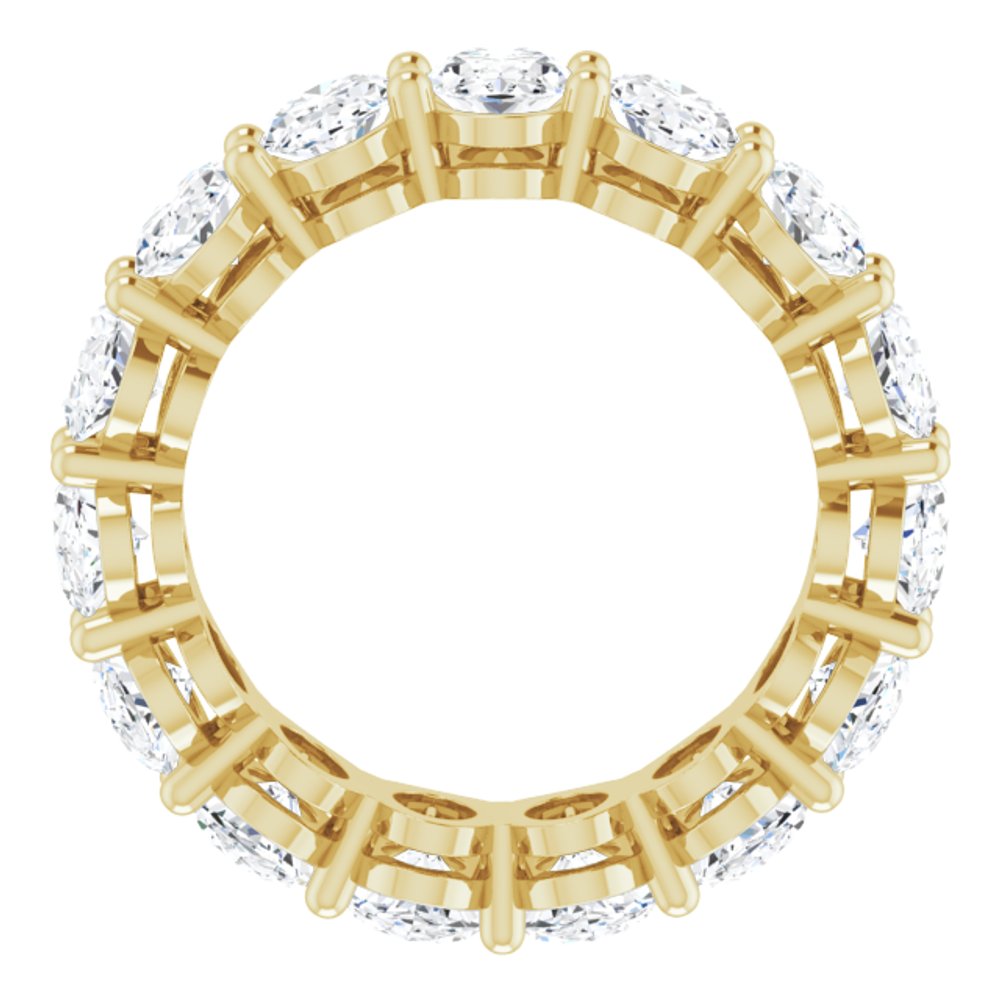 14K Yellow Gold 5 1/2 CTW Lab-Grown Diamond Eternity Band