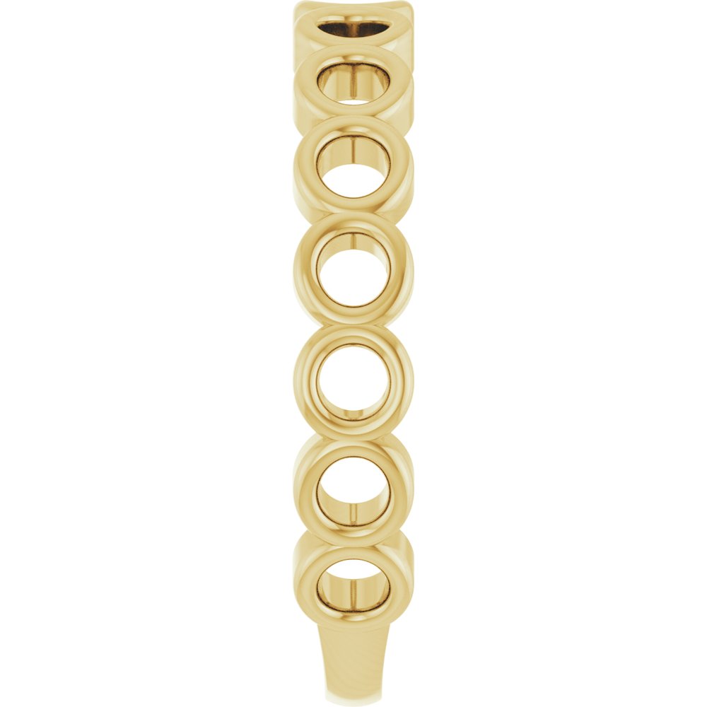 14K Yellow Stackable Ring