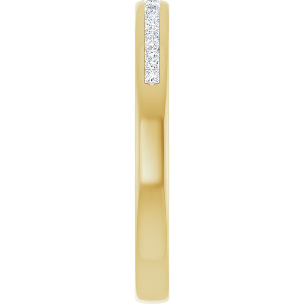 14K Yellow Gold 1/4 CTW Natural Diamond Band