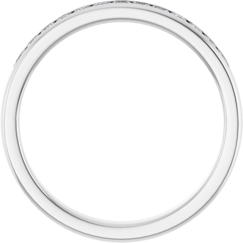 Platinum 1 CTW Lab-Grown Diamond Band
