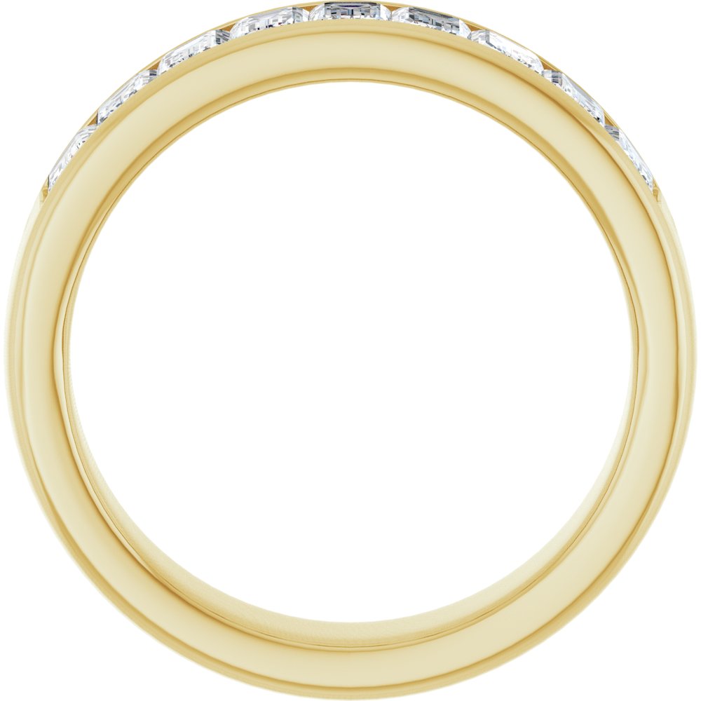 14K Yellow Gold 3 1/6 CTW Lab-Grown Diamond Band