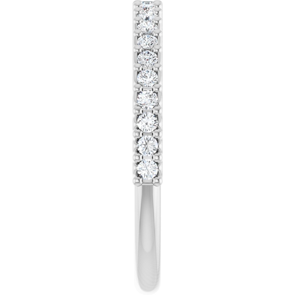 14K White 1/3 CTW Lab-Grown Diamond Anniversary Band