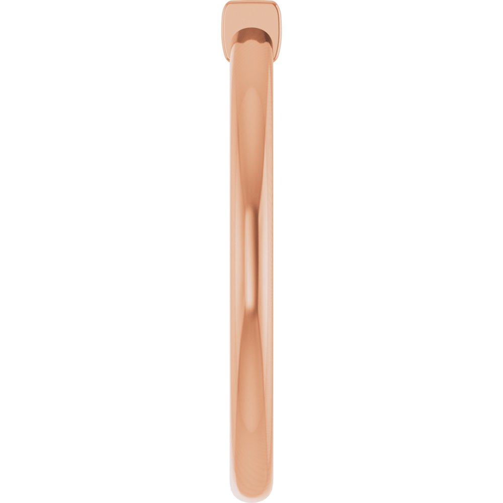 14K Rose 1/8 CTW Natural Diamond Stackable Ring