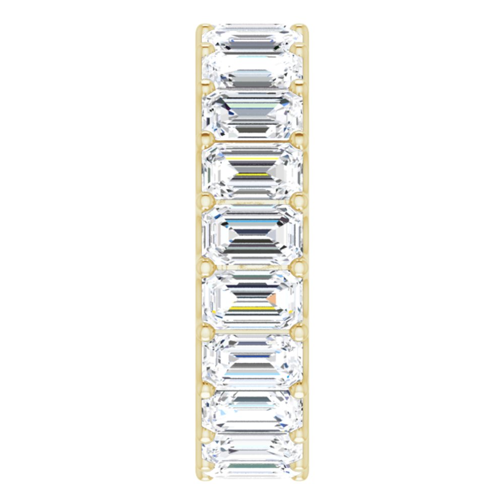 14K Yellow Gold 6 1/2 CTW Lab-Grown Diamond Eternity Band