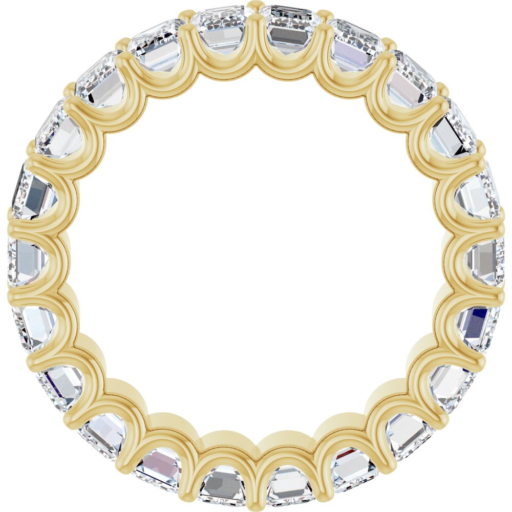 14K Yellow Gold 6 5/8 CTW Lab-Grown Diamond Eternity Band
